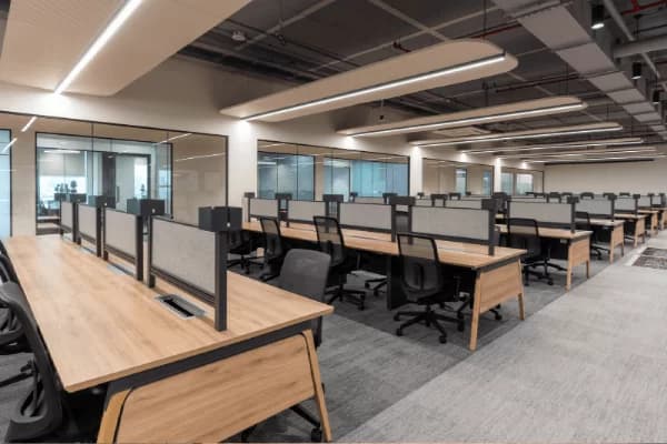 Managed office workspace for business